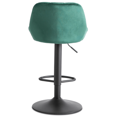 Барний стілець Mebel Elit EDA Welur Зелений ME.EDA/Z/CZ/V/H фото - 5