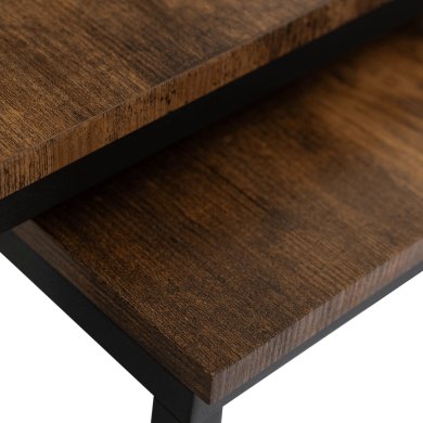 Комплект журнальних столів Mebel Elit RIS Дуб рустик ME.RIS/DRU/CZ/L фото - 5