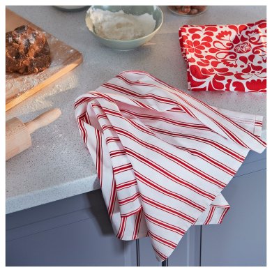 Набір кухонних рушників VINTERFINT 50х70 см 2 шт Принт - 2 IKEA Набір кухонних рушників VINTERFINT 50х70 см 2 шт Принт (ИКЕА ВИНТЕРФИНТ) 00529671 фото - 2