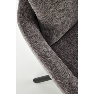 Обеденный стул поворотный Halmar K495 Пепельный V-CH-K/495-KR-POPIELATY фото - 15