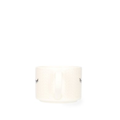 Кружка Homla EYELASHES 150 мл | Білий / Принт 206691 фото - 3