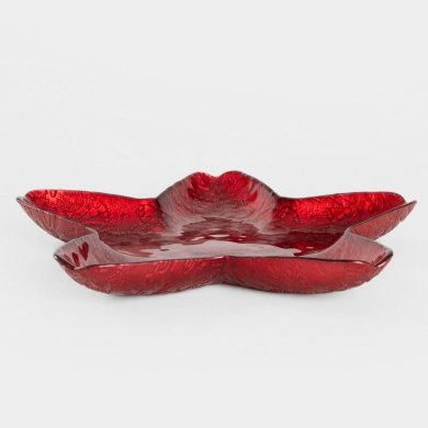 Сервировочное блюдо Homla BLITS 32х3,5 см Красный 237101 фото - 3