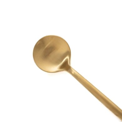 Набір десертних ложок Homla NOIA 4 шт Золотий 228052 фото - 3