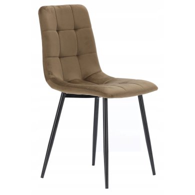 Обідній стілець Chomik Welur Коричневий FAT2944 фото - 2