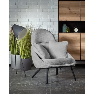 Крісло м'яке Halmar MERRY Сірий - 6 Крісло м'яке Halmar MERRY Сірий V-CH-MERRY-FOT-POPIELATY фото - 6