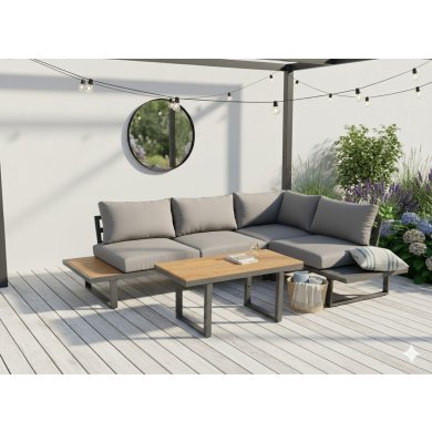 Комплект садовой мебели Garden Line BOGOTA Серый ALM1142 фото - 11