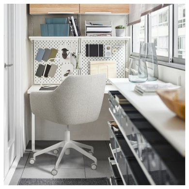 IKEA Офисные кресла TOSSBERG/LANGFJALL Бежевый (ИКЕА ТОССБЕРГ/ЛАНГФЬЯЛЛ) 59513102 фото - 7
