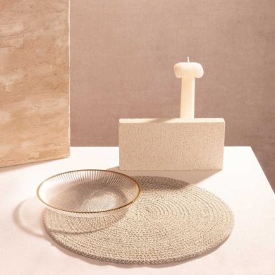 Сервировочный коврик Homla ARNIE 37 см Голубой 213640 фото - 4