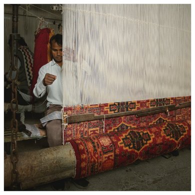 IKEA Ковер VIMPELGRAS 170x240 см Красный (ИКЕА ВЫМПЕЛГРАС) 90588703 фото - 3