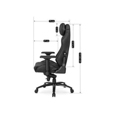 Геймерское кресло Mebel Elit HULK | Черный - 16 Геймерское кресло Mebel Elit HULK | Черный ME.HULK/CZ/E/FO фото - 16