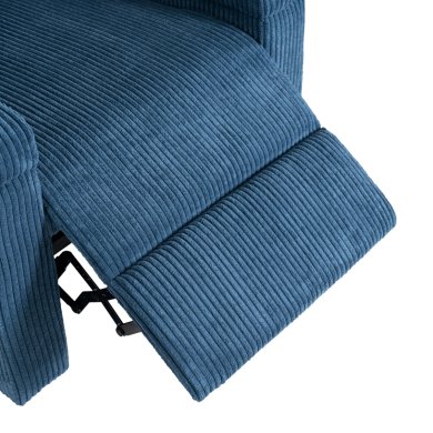 Кресло мягкое раскладное с реклайнером Mebel Elit SPENCER Velvet Синий ME.SPENCER/GR/SZTR/FW фото - 14