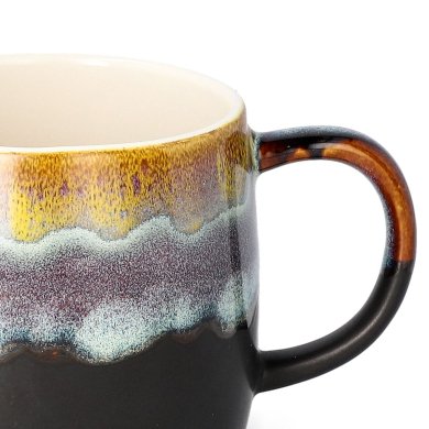 Кружка Homla ALBY 550 мл | Чорний / Гірчичний - 4 Кружка Homla ALBY 550 мл | Чорний / Гірчичний 200083 фото - 4