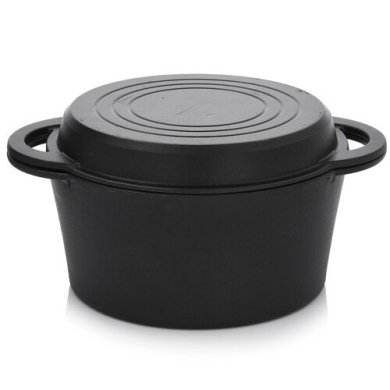 Кастрюля с крышкой Duka BJORN 3 л | Черный 2220393 фото - 2