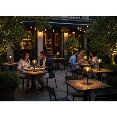 Декоративний світильник на сонячній батареї Garden Line LAP5979 Чорний LAP5986 фото - 3