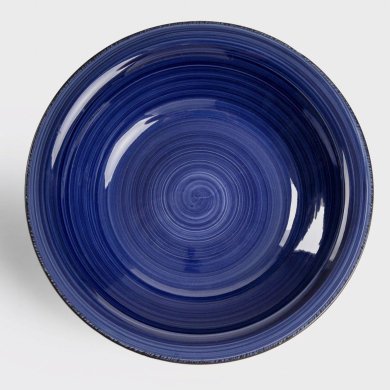 Набір глибоких тарілок Homla OBLAN 21 см 4 шт Синій 230165 фото - 2