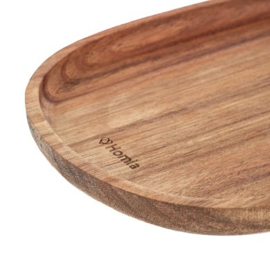 Поднос Homla MOOKA 24x14 см Дерево 229364 фото - 3