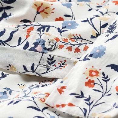 IKEA Комплект постільної білизни BRUDKRUSBAR 150x200 см Білий (ИКЕА БРУДКРУСБАР) 80614745 фото - 3