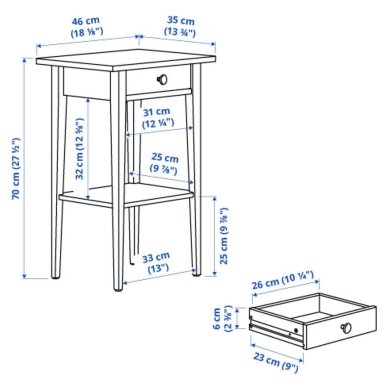 IKEA HEMNES (ИКЕА ХЕМНЕС) 50610739 фото - 6