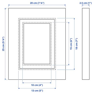 Рамка EDSBRUK - 6 IKEA Рамка EDSBRUK (ИКЕА ЭДСБРУК) 60427617 фото - 6
