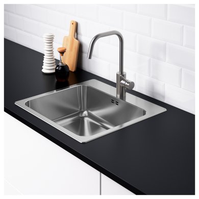 IKEA Врезная мойка LANGUDDEN (ИКЕА ЛОНГУДДЕН) 50315173 фото - 3