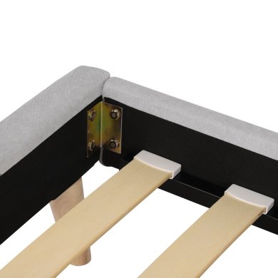 Кровать Homla VENLO 140x200 см | Серый - 4 Кровать Homla VENLO 140x200 см | Серый 164067 фото - 4