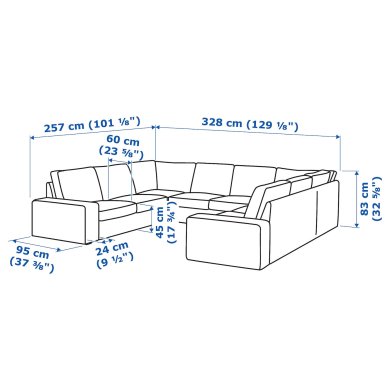 IKEA KIVIK (ИКЕА КИВИК) 09440580 фото - 2