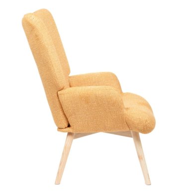 Кресло мягкое Homla MOSS POP Горчичный 228124 фото - 3
