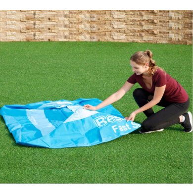 Надувний басейн Bestway 57392 FAST SET 183х51 Синій BES57392 фото - 4