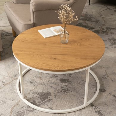 Журнальный стол Mebel Elit ANN MAX Дуб - 4 Журнальный стол Mebel Elit ANN MAX Дуб ME.MAXANN/D/B/L фото - 4