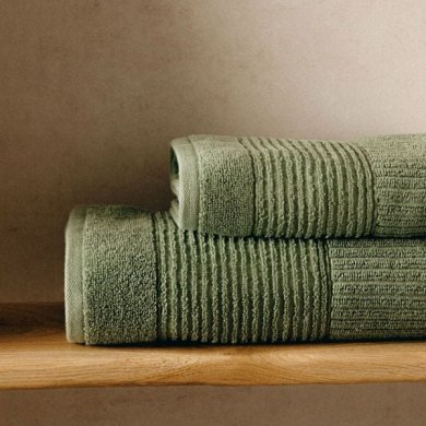 Полотенце для тела Homla NALTIO 70x130 см Зеленый 213442 фото - 4