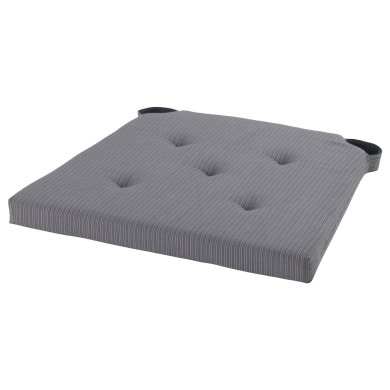 IKEA Подушка на стул JUSTINA Серый (ИКЕА Джастин) 60175006