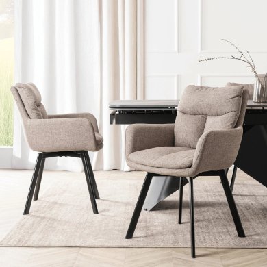 Обеденный стул поворотный Mebel Elit CORTADO Коричневый ME.CORTADO/BR/CZ/T/K фото - 6