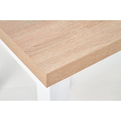 Розкладний обідній стіл Halmar TIAGO Дуб сонома V-PL-TIAGO-ST-SONOMA/BIAŁY фото - 7