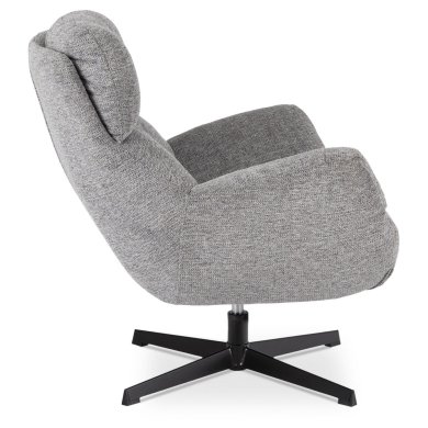 Крісло м'яке поворотне Mebel Elit REAL Сірий ME.REAL/P/CZ/T/FW фото - 4