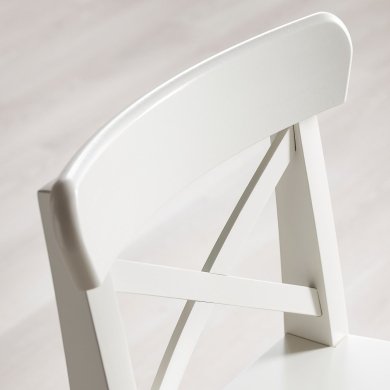 Барный стул INGOLF Белый - 13 IKEA Барный стул INGOLF Белый (ИКЕА ИНГОЛЬФ) 10122647 фото - 13