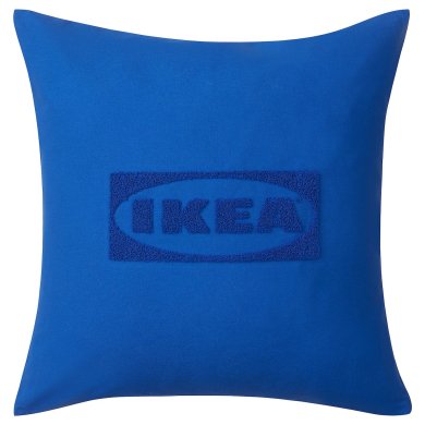 IKEA Декоративна наволочка AURTIENDE 50х50 см Синій (ИКЕА АУРТЬЕНДЕ) 70578984