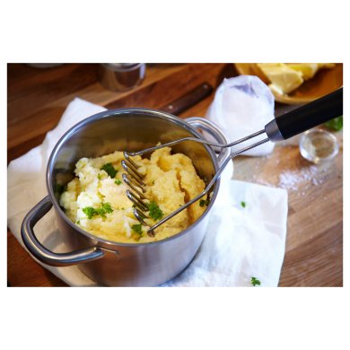 Толкушка для картоплі IKEA 365+ HJÄLTE - 2 IKEA Толкушка для картоплі IKEA 365+ HJÄLTE (ИКЕА ИКЕА 365+ ЙЭЛТЕ) 20152163 фото - 2