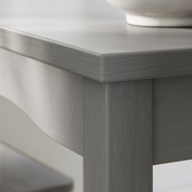 Обідній стіл HAUGA Сірий - 2 IKEA Обідній стіл HAUGA Сірий (ИКЕА ХАУГА) 50576716 фото - 2