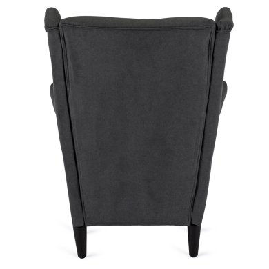 Кресло мягкое с пуфом Mebel Elit EVAN 2 Темно-серый - 5 Кресло мягкое с пуфом Mebel Elit EVAN 2 Темно-серый ME.EVAN2/CP/CZ/T/FWPD фото - 5