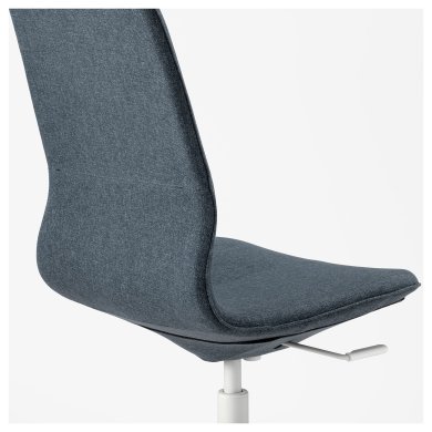 IKEA Офісне крісло LANGFJALL Синій (ИКЕА ЛАНГФЬЯЛЛЬ) 29252511 фото - 3