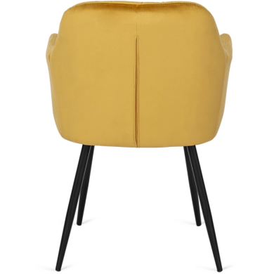 Обідній стілець Mebel Elit VIKI Гірчичний - 2 Обідній стілець Mebel Elit VIKI Гірчичний ME.VIKI/ZO/V/K фото - 2