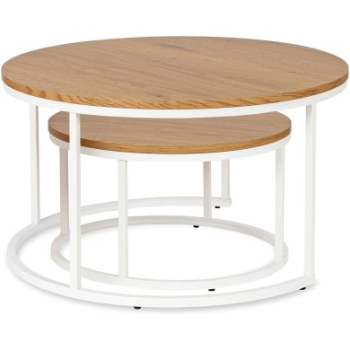 Комплект журнальных столов Mebel Elit DANIELLE MAX 2 шт Дуб - 5 Комплект журнальных столов Mebel Elit DANIELLE MAX 2 шт Дуб ME.MAXDANIELLE/D/B/L фото - 5