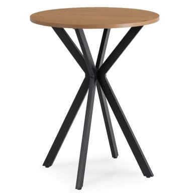 Обеденный стол Mebel Elit LAUREN 60 см Дуб золотой ME.LAUREN/D/CZ/S60