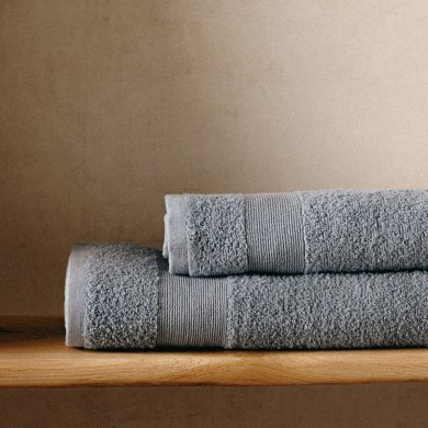 Рушник для рук Homla BAFI 50x90 см Блакитний 213420 фото - 4