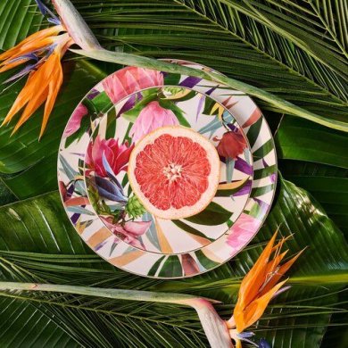 Тарілка Duka Eden 20,6 см Принт - 4 Тарілка Duka Eden 20,6 см Принт 2220509 фото - 4