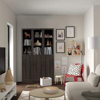 BILLY/OXBERG - 2 IKEA BILLY/OXBERG (ИКЕА БИЛЛИ/ОКСБЕРГ) 09581848 фото - 2