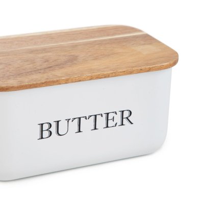 Масленка Homla AVILA 15x10x7 см Белый 224182 фото - 4