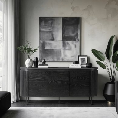 Комод Mebel Elit BECK Черный ME.BECK/CZ/KOM160 фото - 8