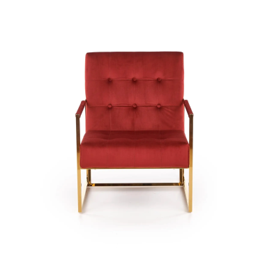 Кресло мягкое Halmar Prius Бордовый - 5 Кресло мягкое Halmar Prius Бордовый V-CH-PRIUS-FOT-BORDOWY фото - 5