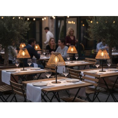 Декоративний світильник на сонячній батареї Garden Line LAP5979 Коричневий LAP5979 фото - 2